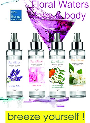 100% Puro Hidrolato Ecológico de Lavanda Agua Floral BIO Piel con Problemas 200 ml ● Cuidado de la piel, Aromaterapia y Uso en el Hogar ● Anti granitos y puntos negros