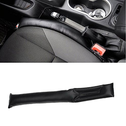 2017 piel sintética asiento de coche freno de mano almohadilla de Gap Fillers Holster Spacer Relleno acolchado Protector Funda Auto Cleaner