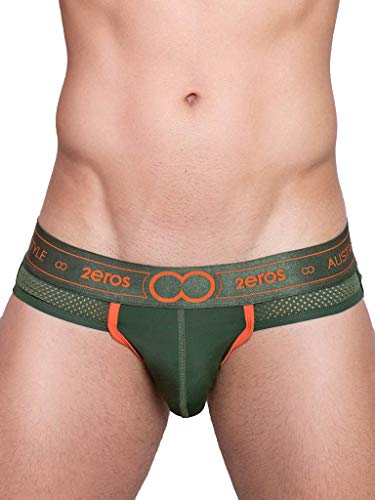 2EROS Nyx Jockstrap Deep Jungle Verde S