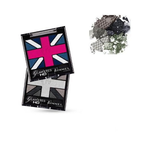 (3 Pack) RIMMEL LONDON Glam'Eyes HD Eyeshadows - Black Cab