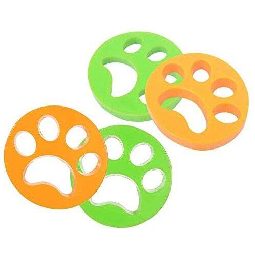 4 piezas removedor de pelo para mascotas, lavadora, recogedor de pelo de mascotas, kit de limpieza para el hogar, lavadora, secadora, bola flotante, para ropa/ropa de cama