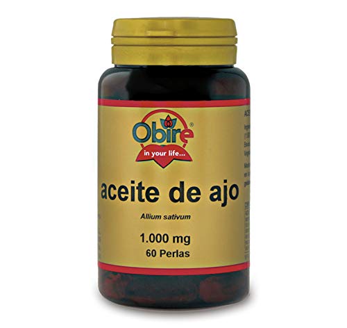 Aceite de ajo 1000 mg. 60 perlas.