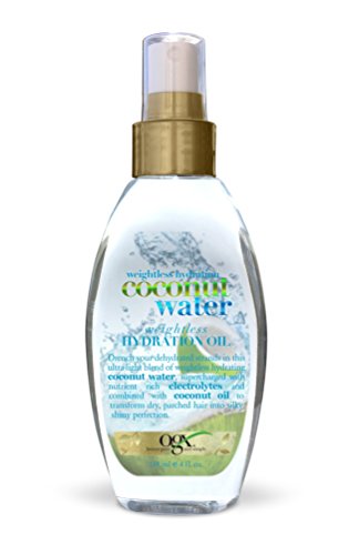 Aceite hidratante OGX Coconut Water Weightless, 118 ml