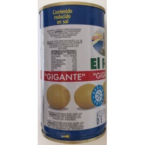 Aceitunas rellenas gigantes 150g. El Faro. [PACK 12 UNIDADES]