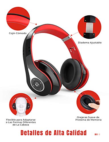 [Actualidad] Mpow 059 Auriculares Inalámbricos para TV con Transmisor Bluetooth, Cascos Bluetooth TV con 25Hrs, Hi-Fi Estéreo, Low Latency para TV, PC, AV Receptor, Móviles, Juegos