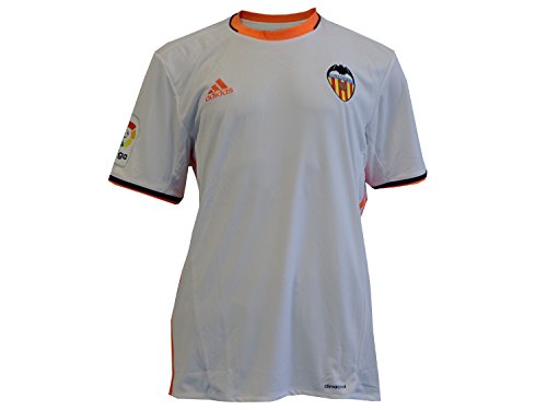 adidas 1ª Equipación Valencia CF Camiseta, Hombre, Blanco, XL