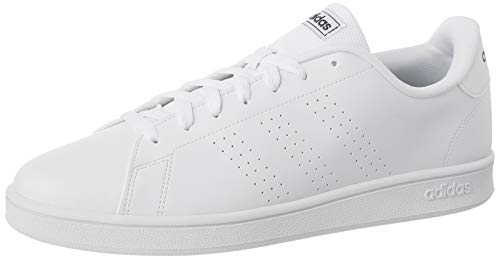 adidas Advantage Base, Zapatos de Tenis para Hombre, FTWR White/FTWR White/Trace Blue F17, 46 EU