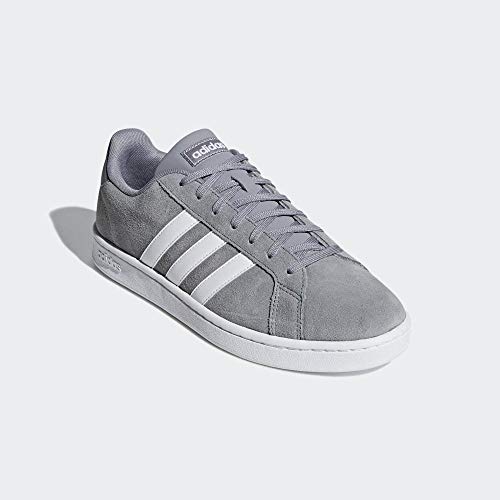 adidas Grand Court, Zapatillas de Tenis para Hombre, Gris Gritre Ftwbla Gricua 000, 41 1/3 EU