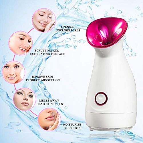 AIJOAIM Vaporizador Facial Sauna SPA Facial para Nano Ionic Hot Device Limpieza Profunda poro Espinillas Vaporizer Electronic Personal Skin Care