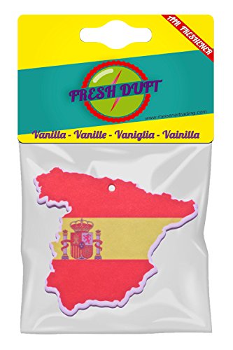 Air freshener Ambientador auto carro coche bandera de España Bosque