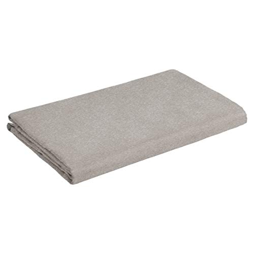 AmazonBasics - Sábana de abajo polialgodón 200 hilos, 230 x 260 + 10 cm - Gris