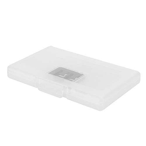 AMONIDA Caja de Tarjeta de Juego Caja de Almacenamiento Protectora Antipolvo Carcasa Dura Apta para Nintendo Switch Lite(Blanco)