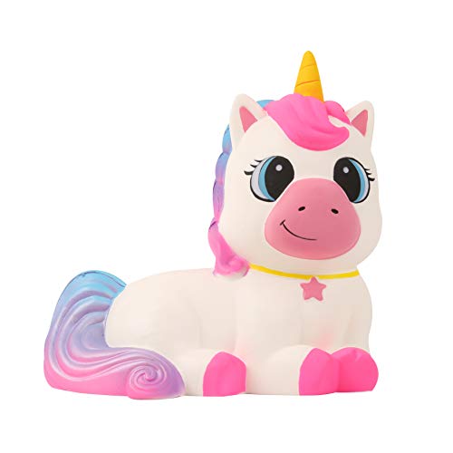 Anboor 9,1 Pulgadas Squishie Gigante Unicornio Caballo de Jumbo Kawaii Suave Lento Aumento perfumadas Squishie Animales del Alivio de tensión de Niños Juguetes Accesorios Decorativos