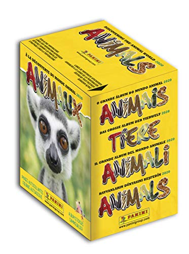 Animales- ANIMAUX Cromos (Panini 003980BOX50F)