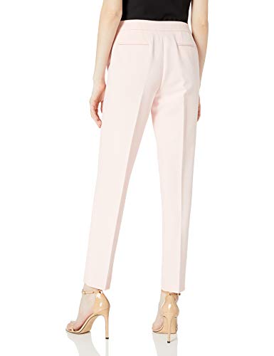 Anne Klein Pantalón de pierna delgada para mujer -  Rosa -  12 US