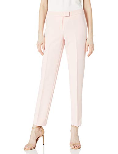 Anne Klein Pantalón de pierna delgada para mujer -  Rosa -  12 US