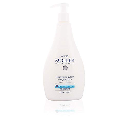 Anne Möller Fluide Démaquillant Visage Et Yeux - Loción anti-imperfecciones, 400 ml