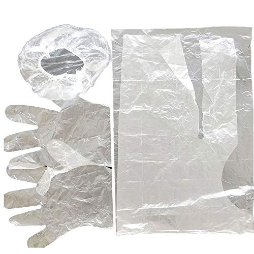 Anself 24 Pcs Kit de Coloración para Cabello, Tinte, Tazón de Peine de Coloración, Cubierta para los Oídos, Guantes Kit de Herramientas para Decoloración de Tinte DIY