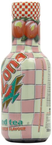 Arizona Peach Iced Tea 500 ml (Pack of 6)