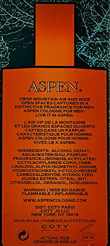 ASPEN FOR MEN EDC 118 ML ULTIMAS UNIDADES