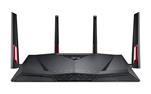 ASUS RT-AC88U - Router Gaming AC3100 Doble Banda Gigabit (triple VLAN, Ai-Mesh soportado, WTFast acelerador de juegos, compatible con DD-WRT, Adaptive QoS y con AiMesh wifi)