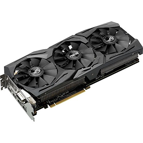 ASUS STRIX-GTX1060-6G-GAMING - Tarjeta gráfica (Strix, NVIDIA GeForce GTX 1060, 6 GB, GDDR5, DVI, HDMI, DP) Color Negro