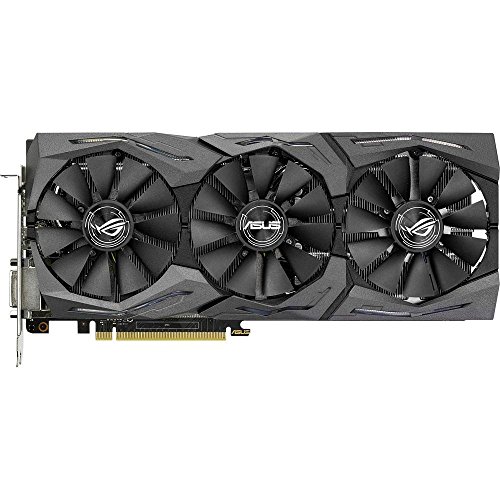 ASUS STRIX-GTX1060-6G-GAMING - Tarjeta gráfica (Strix, NVIDIA GeForce GTX 1060, 6 GB, GDDR5, DVI, HDMI, DP) Color Negro