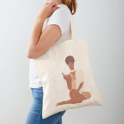 Atarahavenue Up Lennox Butter Shea Ari Bmo Break Me Baby Off Late Tote Cotton Very Bag | Bolsas de supermercado de lona Bolsas de mano con asas Bolsas de algodón duraderas