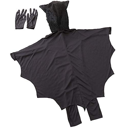 Avsvcb Cosplay Navidad Mono para niños Ropa para niños Disfraces de Escenario Regalo de Novedad de Halloween Ropa de actuación Disfraz de murciélago Animal Disfraz de Modelado