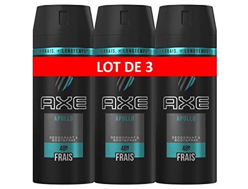 Axe Apollo Desodorante - Paquete de 3 x 150 ml - Total: 450 ml