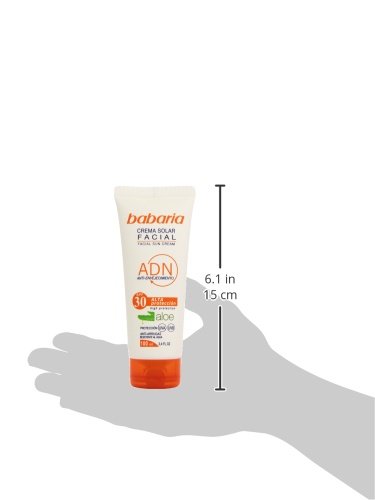 Babaria - ADN Anti-envejecimiento - Crema solar facial SPF30-100 ml