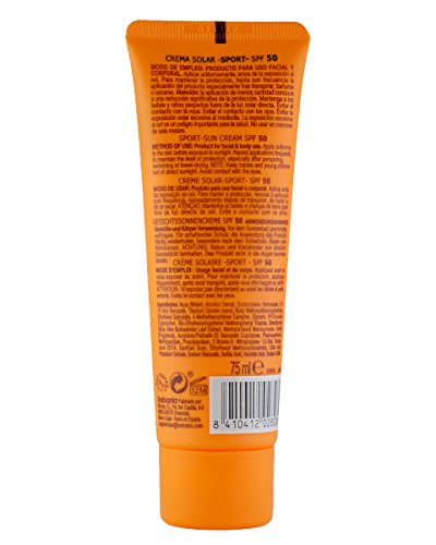 Babaria Crema Solar Facial Sport SPF50-75 ml