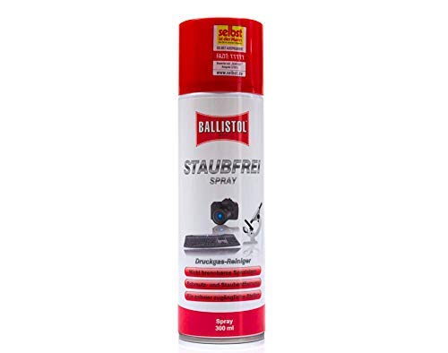 Ballistol Spray Anti Polvere ad Aria Compressa, 300 millilitri