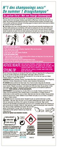 Batiste – Champú en seco Blush – 200 ml – lote de 3