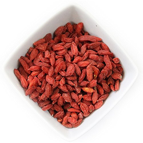 Bayas de Goji Deshidratadas Vivio, 1 kg. Nutritivas y Deliciosas. Perfecta Conservación gracias a su Paquete Hermético.