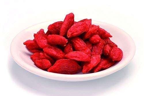 Bayas de Goji Naturales Bio 500 gr bajas grandes, ecológicas orgánicas de Uzbekistan, sin azucar añadido, sin azufre