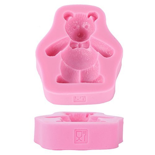 (Bear) - Bear Silicone Fondant Cake Icing Sugarcraft Decorating Mould Tools