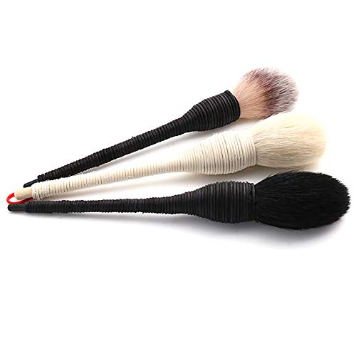 Beito 1PC suave pincel de maquillaje de belleza maquillaje en polvo suelto Fundación Pincel Brocha para rubor Maquillaje para niñas Herramientas de belleza(Tricolor)