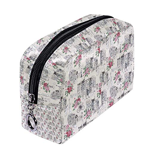 Bennigiry Cath Kidston 101 Dálmatas bolsa de maquillaje grande neceser de viaje bolsa de cosméticos portátil bolsa de maquillaje para mujeres y niñas