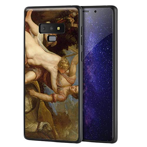 Berkin Arts Tiziano Vecellio para Samsung Galaxy Note 9/Caja del teléfono Celular de Arte/Impresión Giclee UV en la Cubierta del móvil(Venere e Adone)