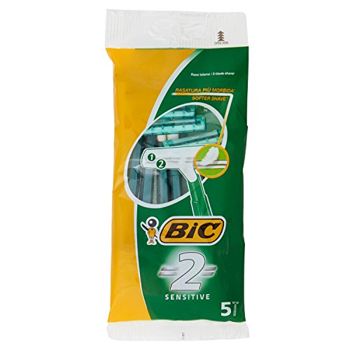 BIC Cuchillas 2 Sensitive, 5 unidades