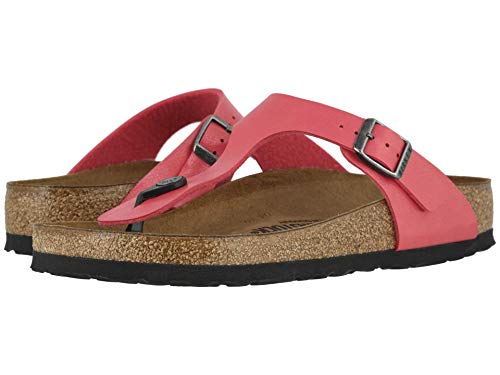 Birkenstock 43731 Gizeh - Sandalias para mujer, Morado (Elegante abedul de frambuesa), 37.5/38 EU