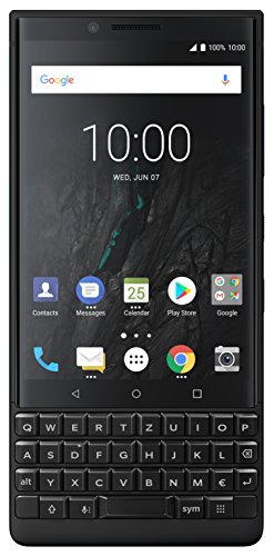 BlackBerry Key 2 11,4 cm (4.5") 6 GB 64 GB 4G Negro 3500 mAh - Smartphone (11,4 cm (4.5"), 6 GB, 64 GB, 12 MP, Android 8.1, Negro)