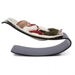 Bloom Coco Baby Lounger, balancín natural blanco