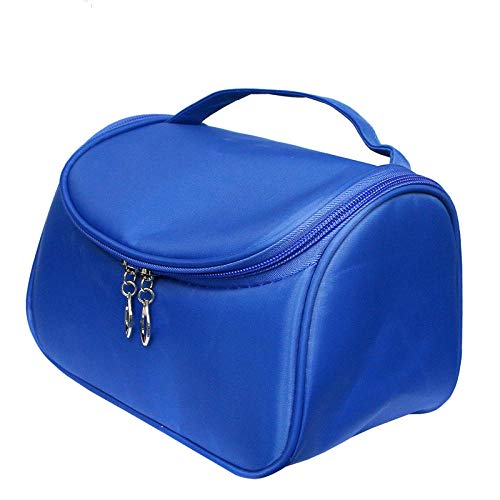 Bolsa cosmética portátil multifunción de Gran Capacidad Bolsa de Almacenamiento de Tela de Espuma de Nylon Bolsa de Lavado Impermeable de Viaje-N5