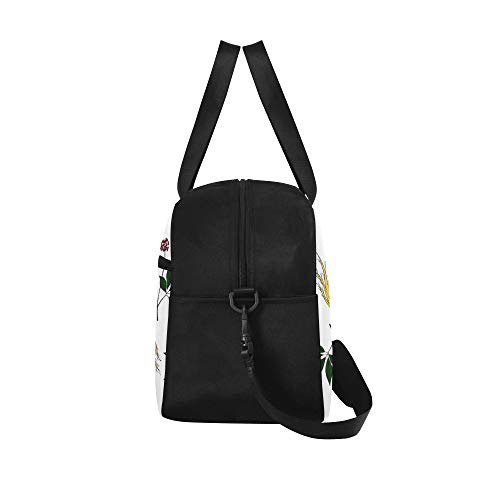 Bolsa de lona de trabajo Moda Ginseng natural Hierbas medicinales Yoga Bolsas de gimnasia Bolsas de deporte Bolsas de lona Bolsa de zapatos para equipaje deportivo Bolsa de mano para mujer al aire l