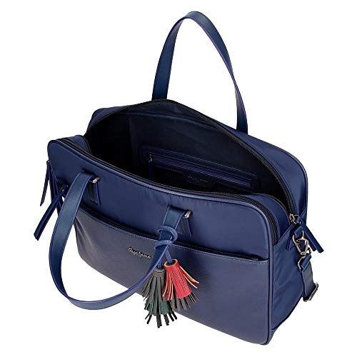 Bolso para Ordenador Adaptable Pepe Jeans ANN Azul