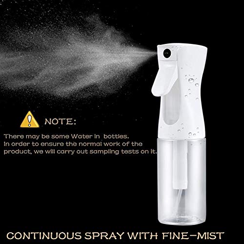 Bote Spray Botellas, Botellas de aerosol de Niebla Fina, Atomizador de Viaje de Plástico Vacío, Pulverizador Fino para Maquillaje, Perfume, Acondicionador, Viaje