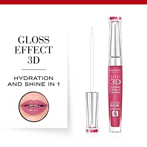 Bourjois - Effet 3d lipgloss, brillo de labios, tono 46 rose lyric (5, 7 ml)