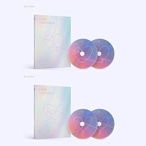 BTS Album - LOVE YOURSELF 結 ANSWER [ E ver. ] 2CD + Photobook +Mini Book + Sticker Pack + Folded Poster + FREE GIFT / K-POP Sealed